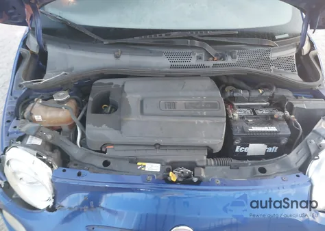 2012 Fiat 500 Sport z USA, uszkodzony, nr VIN 3C3CFFBR9CT357795